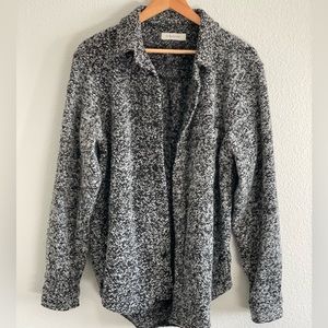 Urban Outfitters Standard Cloth Boucle Speckly Cozy Overshirt